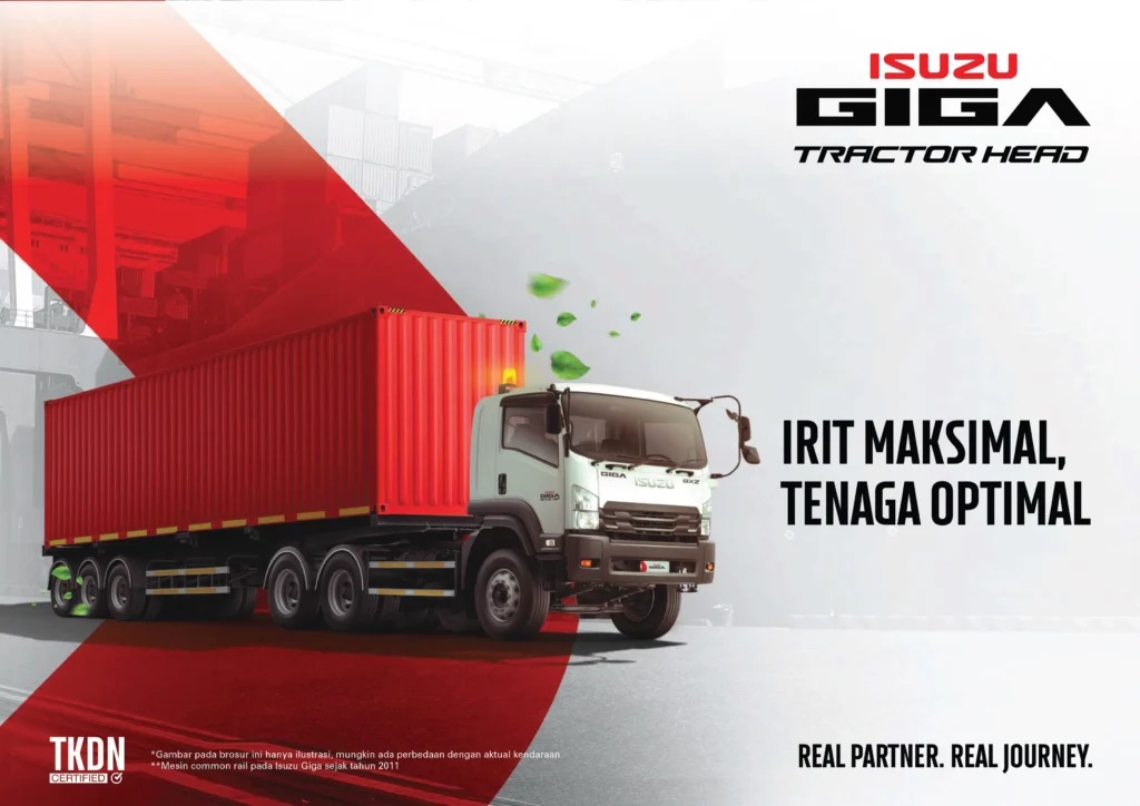 lineup produk Isuzu - GIGA TRACTOR HEAD / trailer