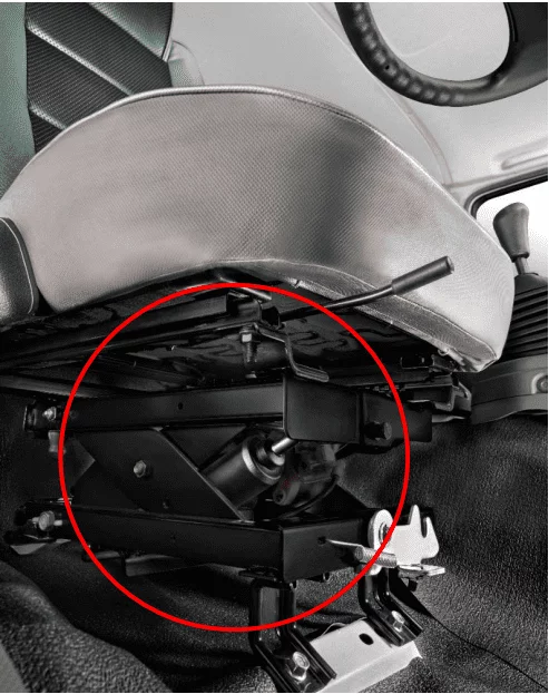 Isuzu GIGA FVZ seat-suspension